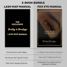 Load image into Gallery viewer, FOX EYE &amp; LASH MAP BUNDLE E-BOOK
