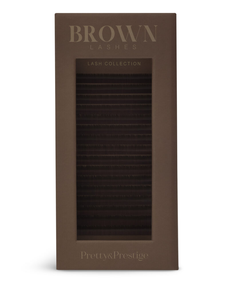 Brown Eyelash Trays